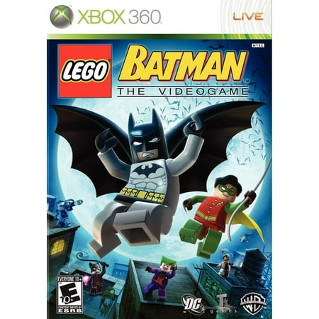 Lego Batman (Xbox 360) - Pre-Owned A stampede of notorious criminals have busted out of ARKHAM ASYLUM  where GOTHAM CITY houses only the shadiest of characters. It s up to the famed CAPED CRUSADER to sweep Gotham clean of criminal activity using everything at his disposal  including crime-fighting vehicles as well as several baddie-bashing gadgets.