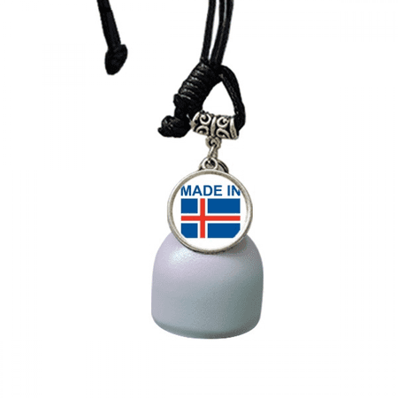 Iceland Country Love Wind Chimes Bell Car Pendant