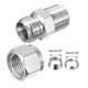 thumbnail image 2 of Conector de tubo de compresión, 3/8 NPT macho x 肖9mm(3/8") de diámetro exterior del tubo con doble férula, 2 of 3