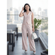 thumbnail image 2 of Conjunto 2 Piezas a Rayas, Chaleco Estilizado y Pantalón Wide-Leg, Frescura y Elegancia Casual para Mujer, 2 of 5