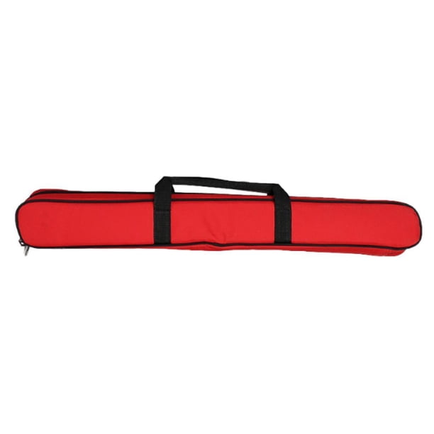 Estuche para taco de billar resistente al polvo, suave, resistente al desgaste, impermeable, suministros de billar con estilo Rojo