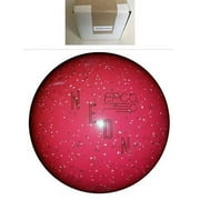 BuyBocceBalls New Listing - (4 7/8 inch- 3lbs. 12 oz.) EPCO Duckpin Bowling Ball - Single - Neon Speckled - Magenta