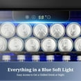 thumbnail image 6 of Moifoi 1.7 Cu. ft. Beverage Refrigerator Cooler, Mini Fridge with Glass Door, Exchangeable Door, Home/Bar/Office, 6 of 6