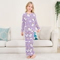 thumbnail image 2 of Cute Unicorn Cozy Soft Long Sleeves Top and Pants 2 Piece Cool Pjs Pajamas Set Sleepwear Size 3-11Y, 2 of 6