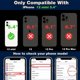 thumbnail image 2 of KATEA 3D Nokiya Classic Silicone Case for iPhone 12 Mini 5.4", Cute 3D Retro Cartoon Cover, Kids Girls Fun Soft Gel Rubber Character Cellular Cases, F, 2 of 4