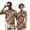 Hawaiian Hibiscus, variant on Uorisanigo Palm Tree Couple Matching Outfit His and Hers Clothing Mens Golf Shirts Quick Dry Short Sleeve Shirts for Athletic and Womens Golf Clothes Build in Shorts with Pockets