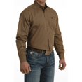 thumbnail image 4 of Cinch Brown Geometric Print - Mens Shirt  - Mtw1105741, 4 of 4