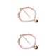 thumbnail image 3 of Minnieouse Pearl Beaded Bracelet Wedding Women Bangle with Chain Office Vacation Extension Jewelry Gifts Personalized Party Costume Perle 2piezas, 3 of 6