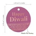 thumbnail image 6 of Inkdotpot Rose Gold Foil Paper Hang Tag Happy Diwali Favor Tag 50 Piece, 6 of 7