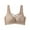 Khaki, variant on Bras for Women, Women's High Support Full Coverage Racerback Sports Bra Fashion Women's Solid Color Lifting Gathering Folding Sagging Bra Lingerie For Women Daily Bra High Impact Workout