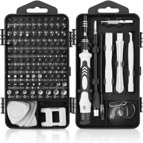 117-in-1 Magnetic Precision Screwdriver Set for Switch, iPhone, PS4, and More - smallzonex