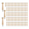 thumbnail image 1 of Wood Shaker Nails Wood Screw-in Shaker Nails 2.9 Inch Long Unfinished Wood Shaker Frame for DIY Paint Colors, 1 of 5