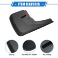 thumbnail image 4 of Unique Bargains Mud Flaps Kit Compatible for Dodge for Ram 1500 3.0L V6 2020-2023 Quality Plastic Black Front and Rear, 4 of 7