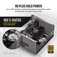 thumbnail image 3 of Fuente de alimentación CORSAIR RM1000x 80 PLUS Gold 1000W ATX Black, 3 of 7