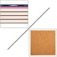thumbnail image 4 of FMSHPON Independence Day American Flag Set of 4 Coaster for Drinks, Absorbent Ceramic Stone Coasters Cup Mat with Cork Base for Home Kitchen Room Coffee Table Bar Decor, 4 of 4