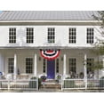 thumbnail image 3 of Home Of The Brave Bunting Flag - Large 3 ft by 6 ft, President's Day, Memorial Day, 4th of July, USA, Christmas, 3 of 5