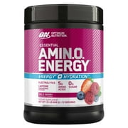 Optimum Nutrition Essential Amino Energy + Electrolytes Wild Berry 1.51 Pounds