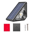 thumbnail image 3 of Luces Con Solar Paso Solares LED Superbrillantes para Terraza Jardín Rojo, 3 of 9