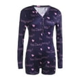 thumbnail image 1 of xiaxaixu Combinaison Décontractée pour Femme, Pyjama Imprimé à Manches Longues, 1 of 9