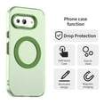 thumbnail image 4 of For Google Pixel 9a 6.3" Case ,[Compatible with MagSafe] Cute Candy Color Drop Protection Slim Anti-Slip Shockproof Magnetic Phone Case,Green,For Google Pixel 9a, 4 of 7