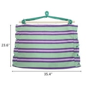 Zimtown Swing Hammock Chair Seat Indoor Outdoor Garden Hanging Rope