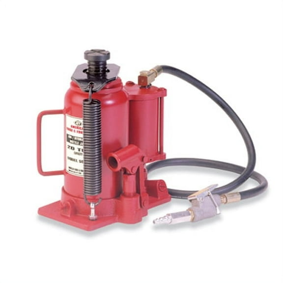 American Forge & Foundry 5520B 20 Ton Air/Hydraulic Bottle Jack