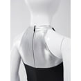 thumbnail image 6 of iiniim Leotards for Girls Gymnastics Dance Bodysuit Sparkle Unitard Jazz Latin Modern Competition Black 12, 6 of 7