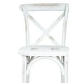 thumbnail image 3 of CSP Commerical Seating Products White Wash Crossback Dining Chairs, 3 of 7