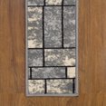thumbnail image 6 of Ottomanson Non-Slip Rubberback Boxes 8.5" x 26" Indoor Stair Treads, 7 Pack, Gray, 6 of 11
