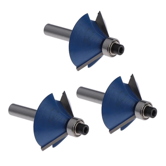 3 pieces chamfer cutter 1/4