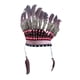 thumbnail image 1 of Disfraz de diadema de plumas, disfraz elegante para mascarada, fiesta, Halloween Rosa, 1 of 9