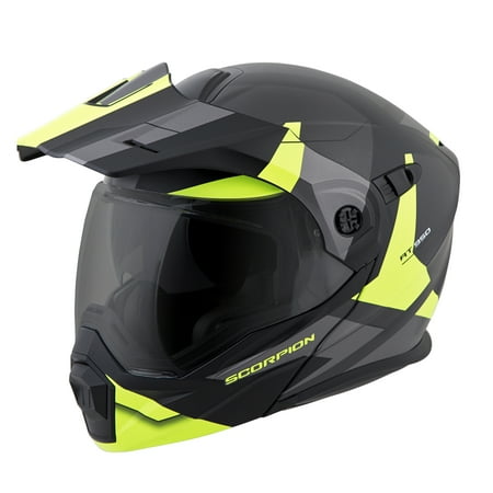 Scorpion EXO-AT950 Adventure Touring Modular Motorcycle Helmet with Sun Visor - Clear Face