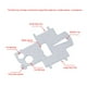 thumbnail image 3 of Sidaley Abridor de llaves con grillete, kit de herramientas de tornillo, herramientas de Hardware marino, accesorios de llenado de residuos de Bombillas para automóviles, 3 of 6