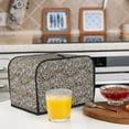 thumbnail image 6 of Daiia Zebra Pattern 2 slice Toaster Cover, Toaster Appliance Dust-proof Cover For Kitchen Small Appliance Dust Cover and Fingerprint Protection, 6 of 7