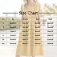 thumbnail image 3 of Karight Summer Midi Dresses for Women 2025 Casual Short Sleeve Crewneck Front Pleated Loose Swing T Shirt Dress with Pockets, 3 of 8