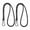 Black, variant on Swing Strap with Hooks, 2 Pcs 50cm Hanging Rope, Hammock Suspension Belt, Snap Buckle Design Strap, Heavy Duty Hanging Accessory for Outdoor Tree, Playground Swing Installation,Green