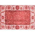 thumbnail image 1 of Ahgly Company Machine Washable Indoor Rectangle Oriental Red Traditional Area Rugs, 8' x 10', 1 of 4