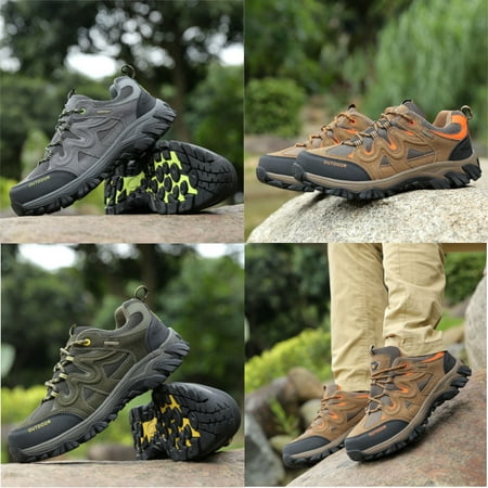 Mens Hiking Shoe Outdoor Trail Sneaker Summer Climbing Moutain (Best Summer Hiking Shoes)