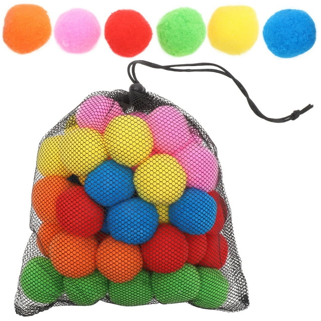 50Pcs Swimming Pool Ball Beach Interactive Balls Water Absorption Toys Water Balls Toys