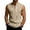 Khaki, variant on Men's Breathable Summer Sleeveless Muscle Tank Top Relaxed Fit Pull String Design Casual Shirt Mens Sleeveless Tee Shirts
