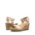 thumbnail image 4 of DREAM PAIRS Women's Open Toe Buckle Ankle Strap Platform Wedge Sandals, 4 of 4
