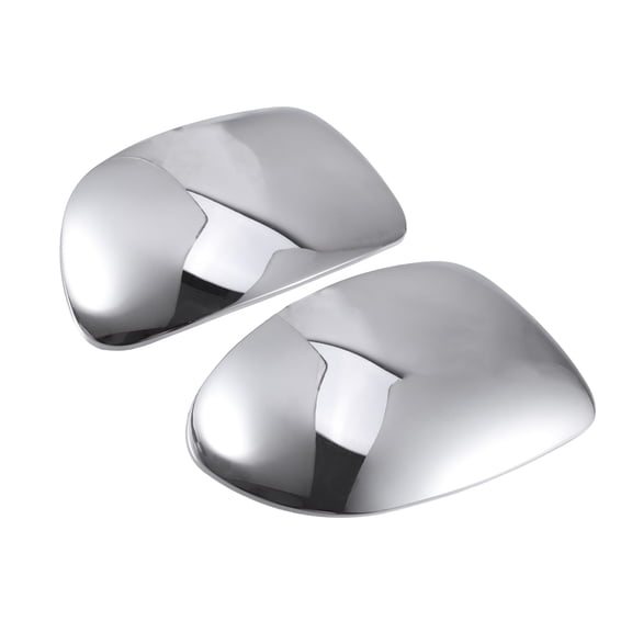 Unique Bargains 1 Pair Car Exterior Mirror Cover Cap Overlay Fit for Chevrolet Silverado 1999-2006 Silver Tone