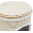 thumbnail image 6 of TRIXIE Mateo Wooden & Sisal 4-Level 54.3" Wall Mount Cat Tree, Scratching Posts & Condo, Natural, 6 of 8