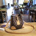 thumbnail image 2 of Jinsinto Small Bucket Shoulder Bag (Brown), 2 of 5