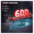 thumbnail image 5 of Adjustable Weight Set with Squat Rack, 600lbs Foldable Workout Bench, Removable Foot Bracket for Home Gym - Full Body Exercise & Strength Training, 5 of 7