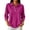 BI09_Purple, variant on Resicozy Womens Polo Shirts 3/4 Sleeve Tops Golf Tees Button Collared Cotton Shirt Business Casual Light Purple 3XL
