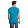thumbnail image 2 of District Young Mens Very Important Tee V Neck-M (Light Turquoise), 2 of 6