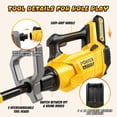 thumbnail image 4 of Carsky 2-in-1 Pretend Weed Trimmer and Leaf Blower Combo with Removable Tool Heads, Role-Play Goggles, Sound Effects and Outdoor Yard Work Activity Gift Set, 4 of 7