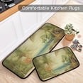 thumbnail image 5 of Tropical Palm Trees Anti Fatigue Mats for Kitchen Floor,Set of 2 Non Skid Washable Waterproof Anti Kitchen Floor Mats for Kitchen Office Laundry Room Bathroom (19"x27"+19"x47") Home Decor, 5 of 7