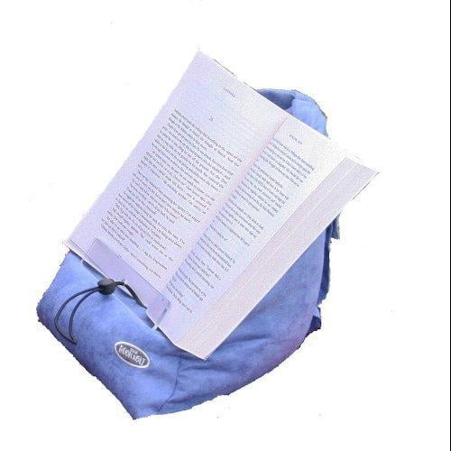 The Book Seat - Book Holder and Travel Pillow - Grey